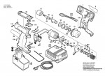 Bosch 0 601 939 585 Gdr 110 Cordless Percus Screwdriv 12 V / Eu Spare Parts